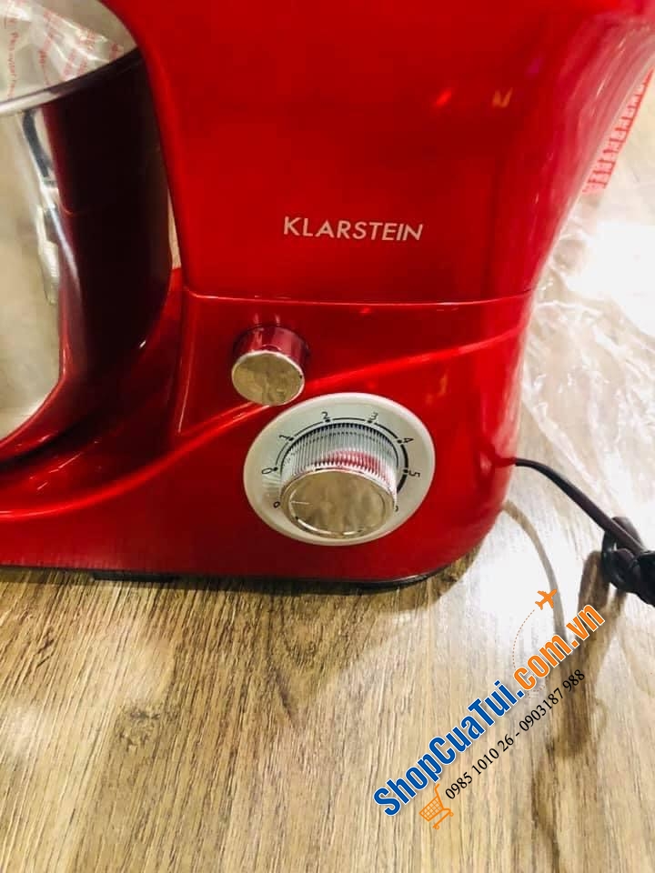 MÁY ĐÁNH TRỨNG TRỘN BỘT ĐA NĂNG KLARSTEIN BELLA PICO 1300W (đời mới 2020, công suất 1300W lớn hơn mẫu cũ 1200W Bella Rossa)