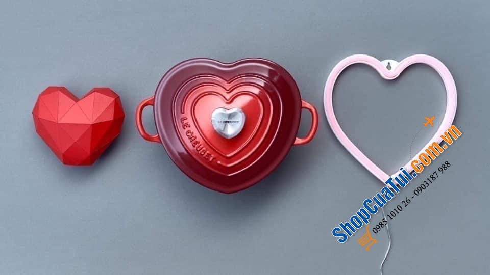Nồi gang Le Creuset Trái Tim 20cm.