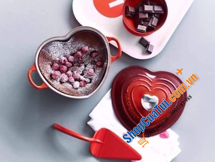 Nồi gang Le Creuset Trái Tim 20cm.