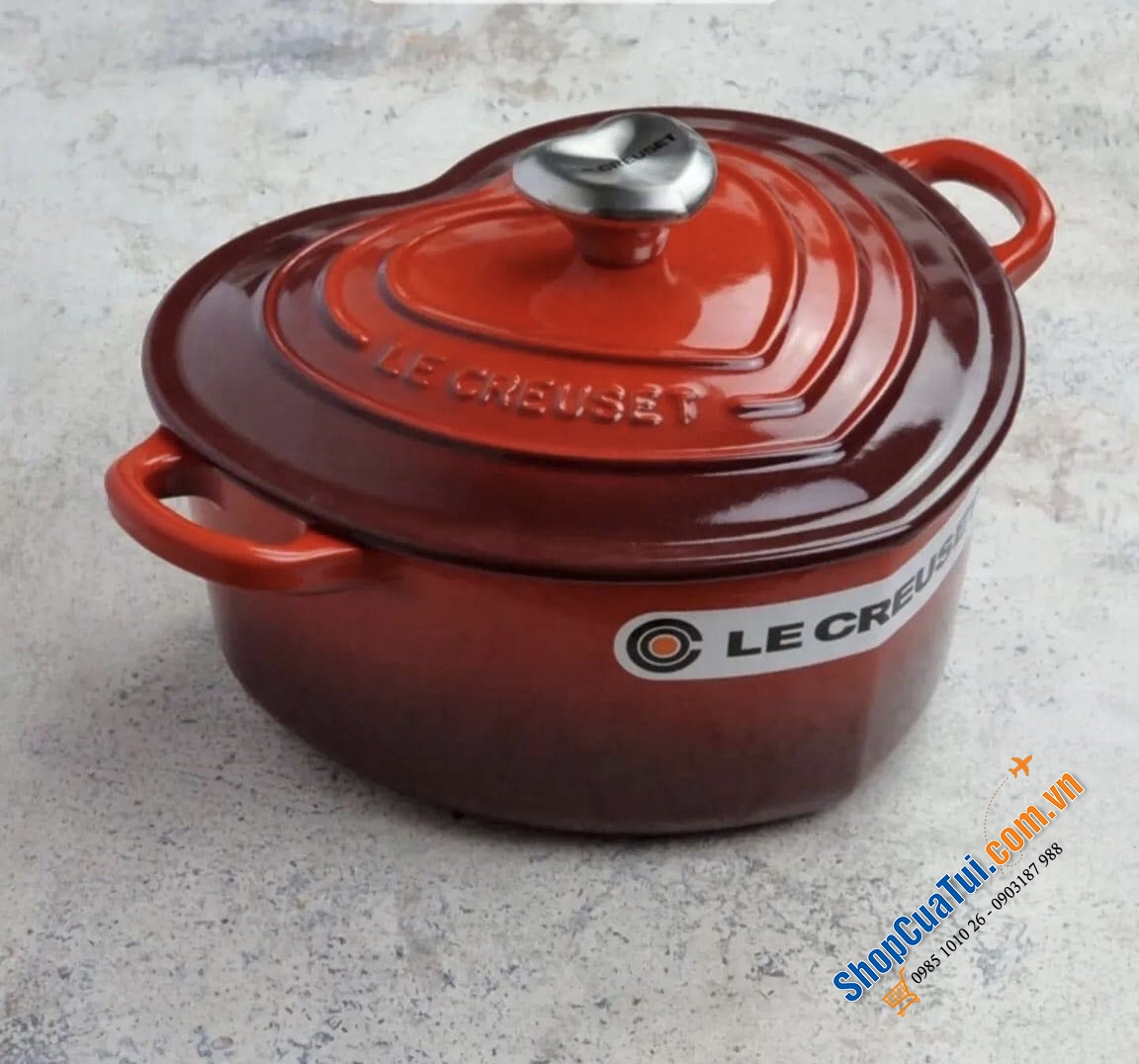 Nồi gang Le Creuset Trái Tim 20cm.