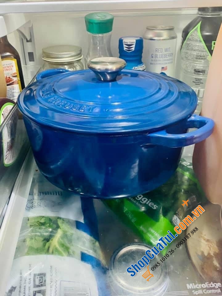 NỒI Le Creuset sz 22 cm - Xanh Marseille.