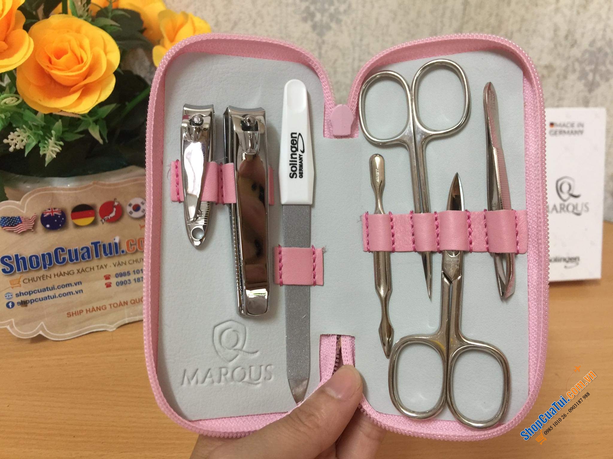 BỘ CHĂM SÓC MÓNG TAY MarQus MADE IN GERMANY