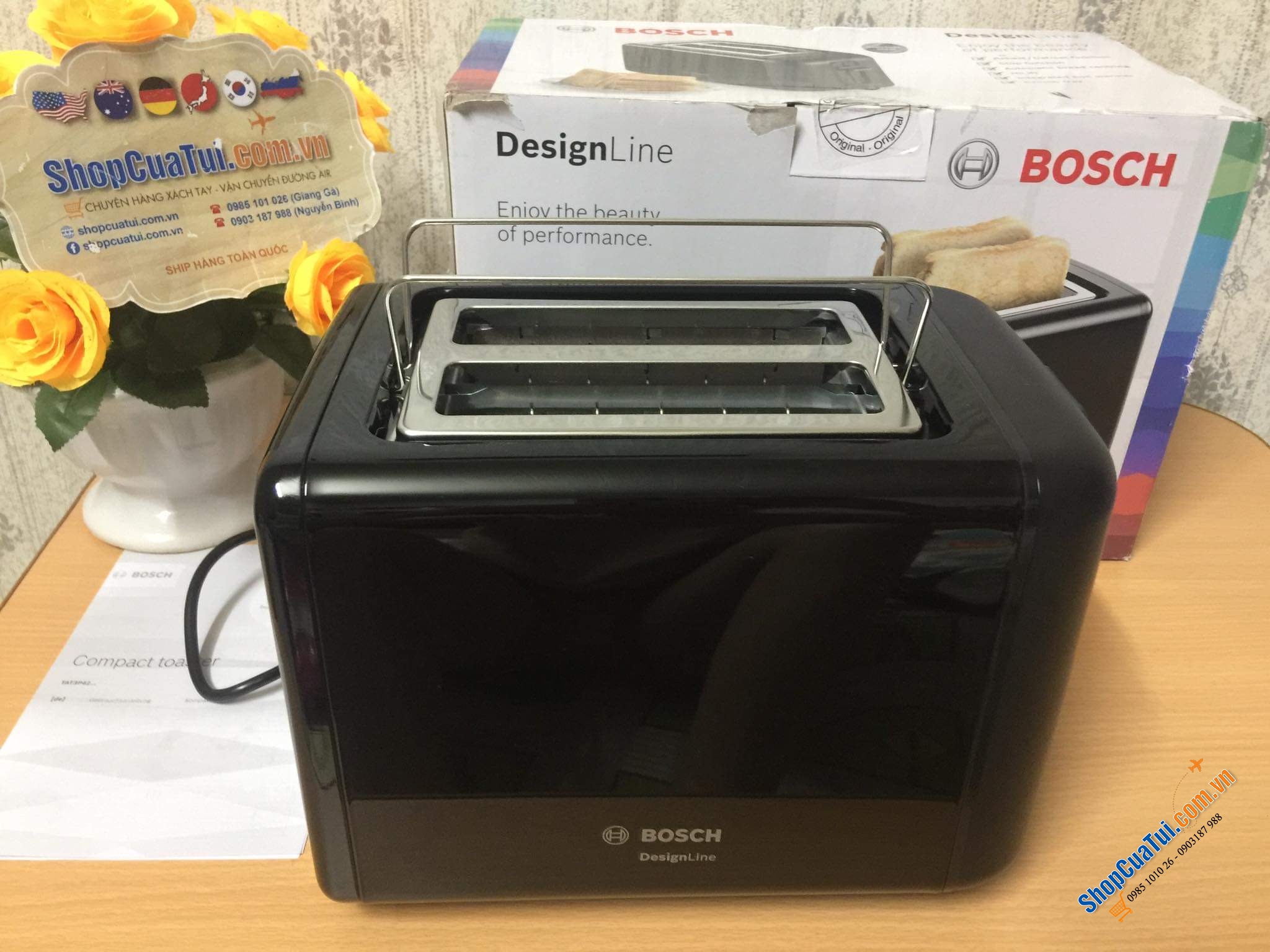 MÁY NƯỚNG BÁNH MỲ BOSCH COMFORTLINE.