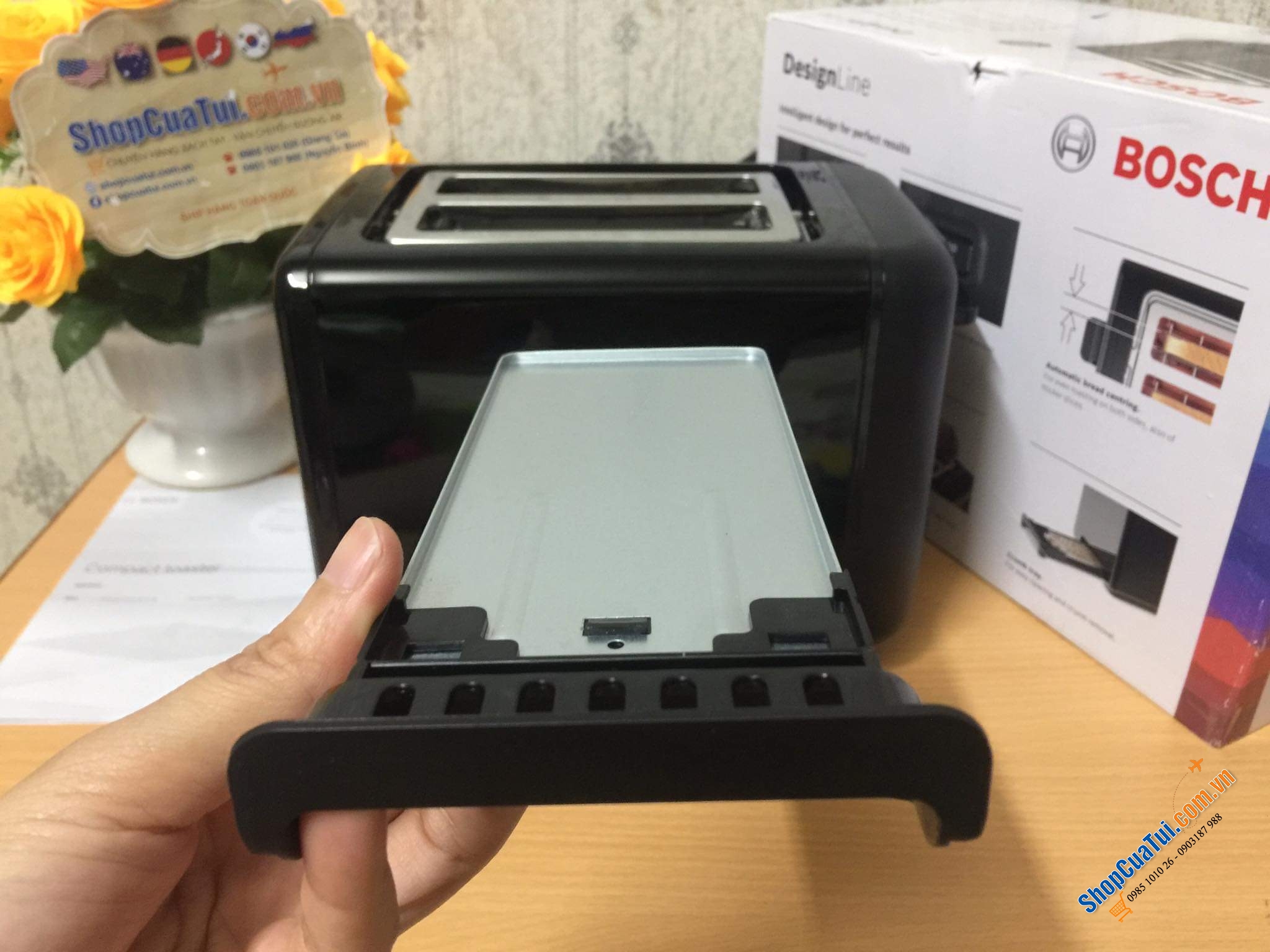 MÁY NƯỚNG BÁNH MỲ BOSCH COMFORTLINE.