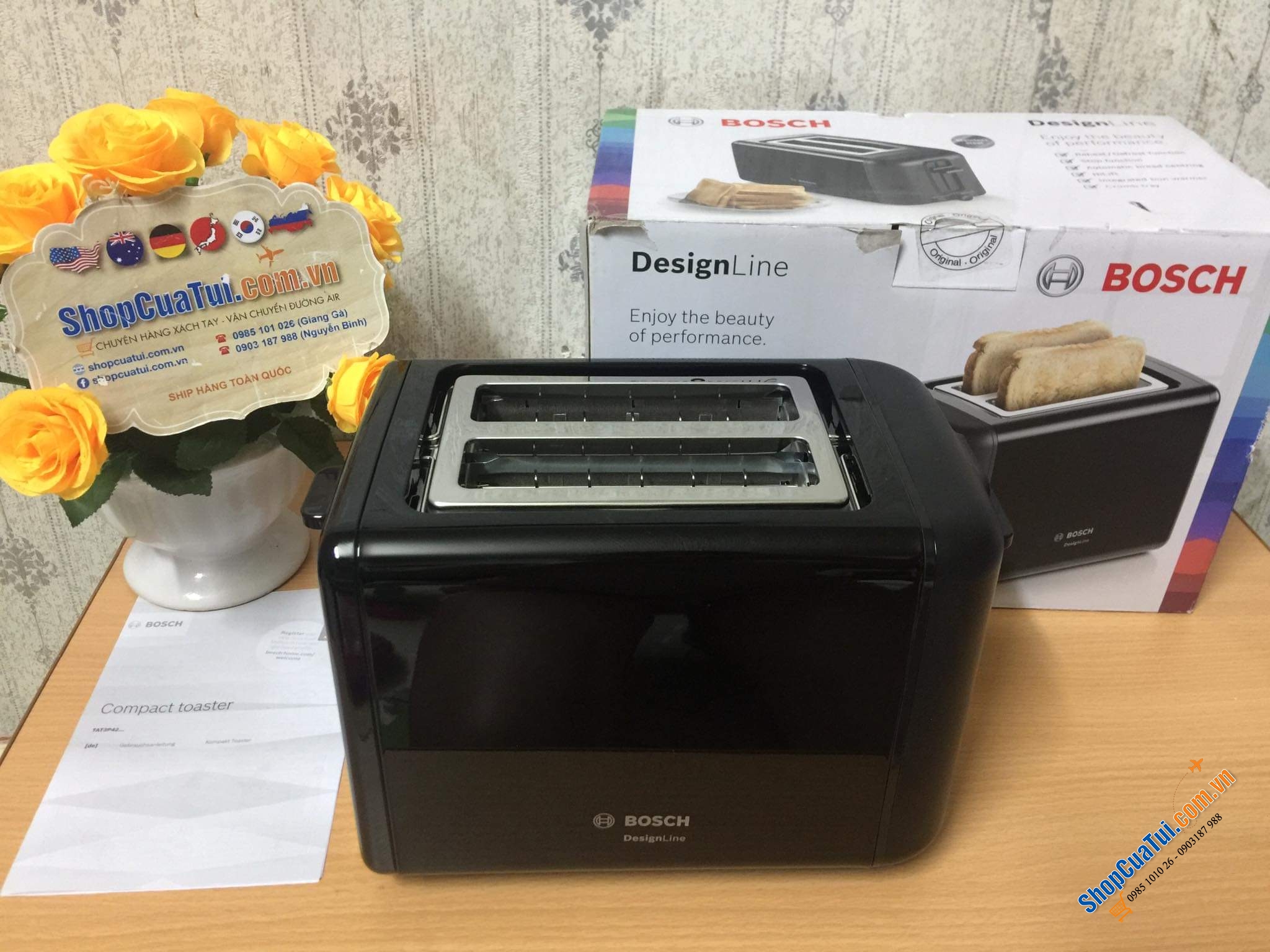 MÁY NƯỚNG BÁNH MỲ BOSCH COMFORTLINE.