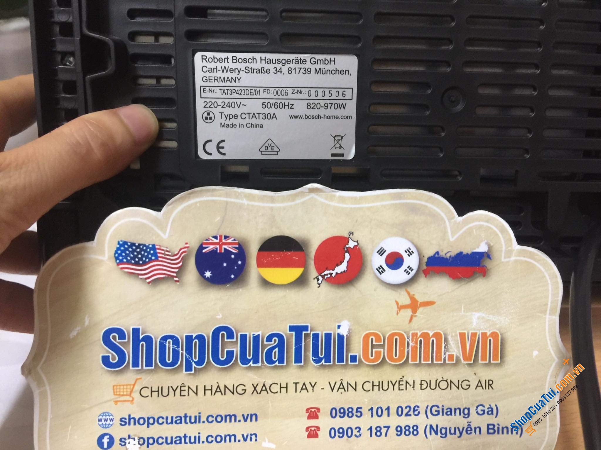 MÁY NƯỚNG BÁNH MỲ BOSCH COMFORTLINE.