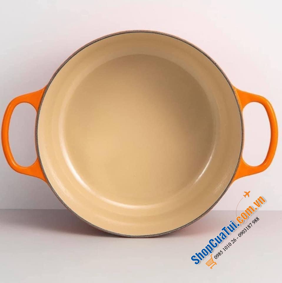 NỒI Le Creuset 22cm MÀU CAM OFENROT.