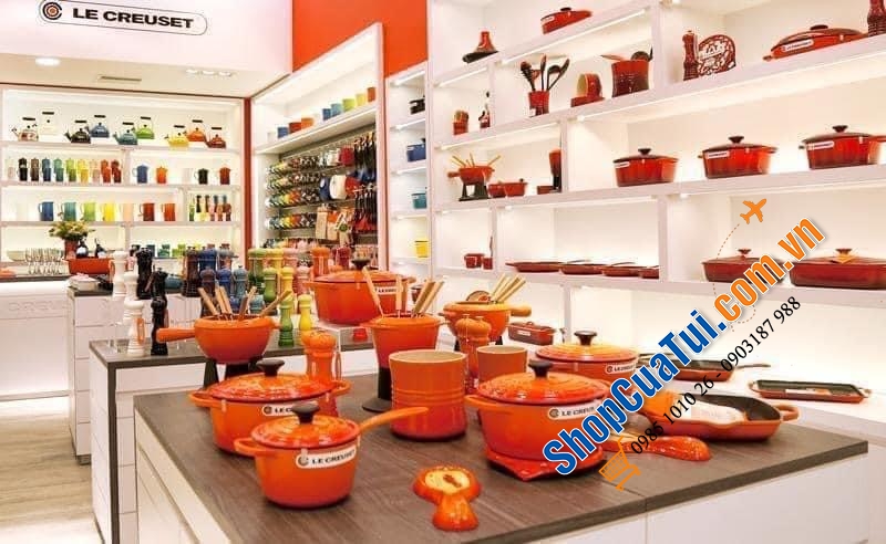 NỒI Le Creuset 22cm MÀU CAM OFENROT.