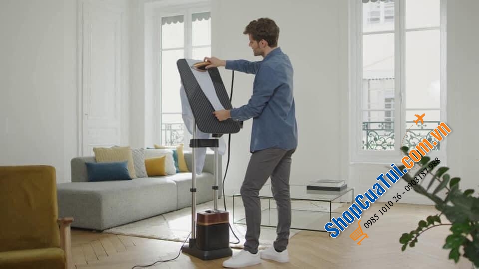 cầu là, bàn là, BÀN ỦI HƠI NƯỚC ĐỨNG IXEO QT 1020.