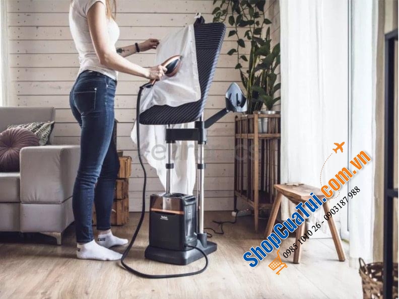 cầu là, bàn là, BÀN ỦI HƠI NƯỚC ĐỨNG IXEO QT 1020.