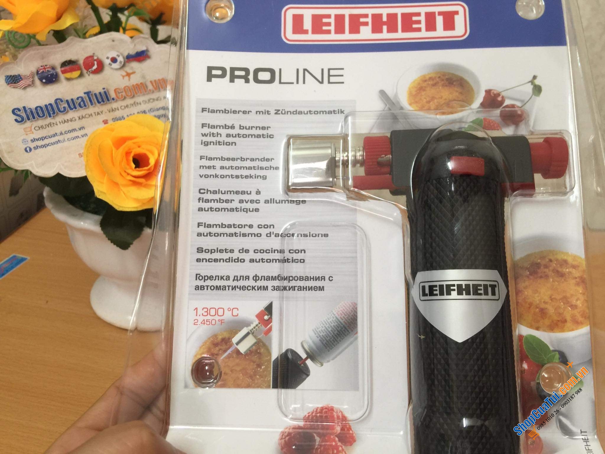 ĐÈN KHÒ LEIFHEIT GERMANY.