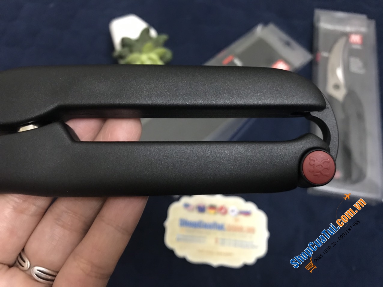KÉO CẮT GÀ ZWILLING - MADE IN GERMANY - CÓ CHỐT TAY CẦM