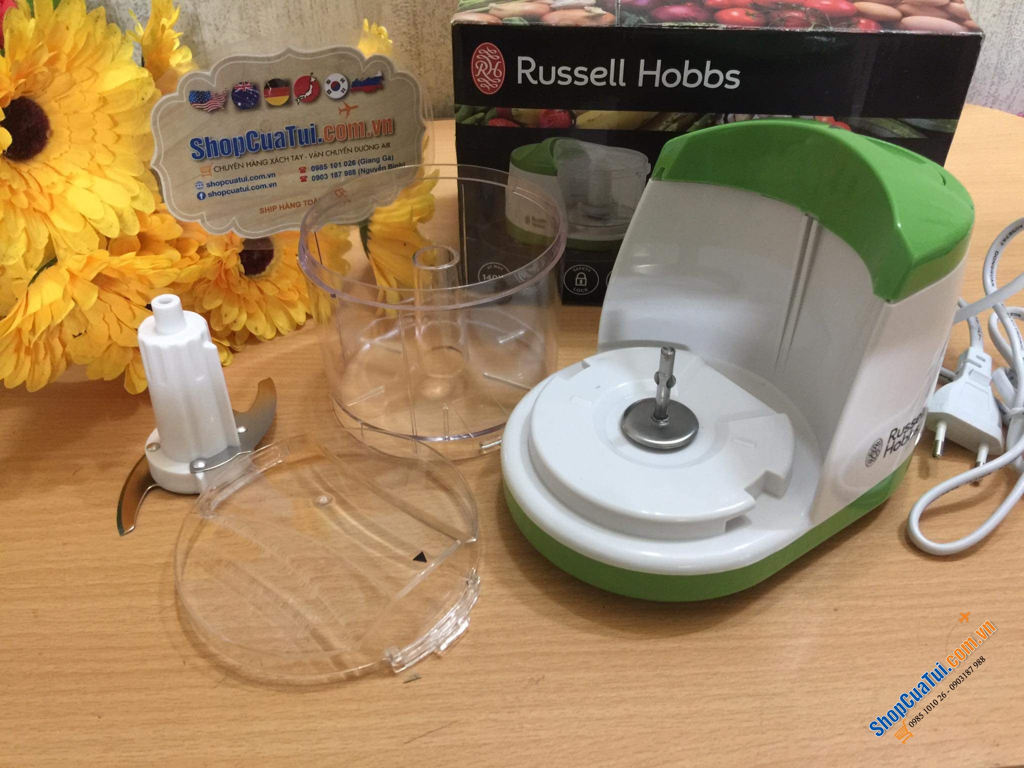 MÁY XAY RAU CỦ QUẢ RUSSELL HOBBS.
