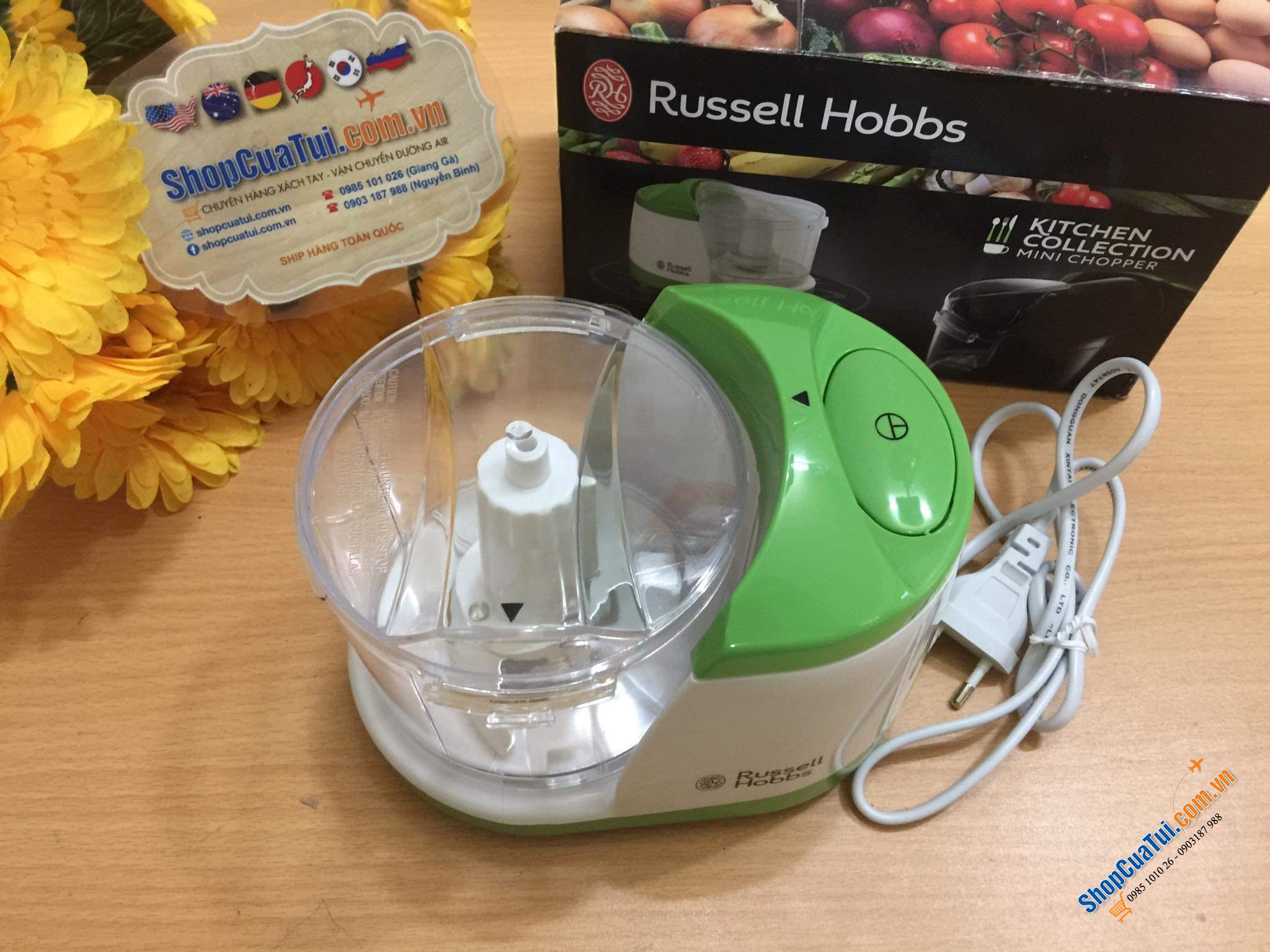 MÁY XAY RAU CỦ QUẢ RUSSELL HOBBS.
