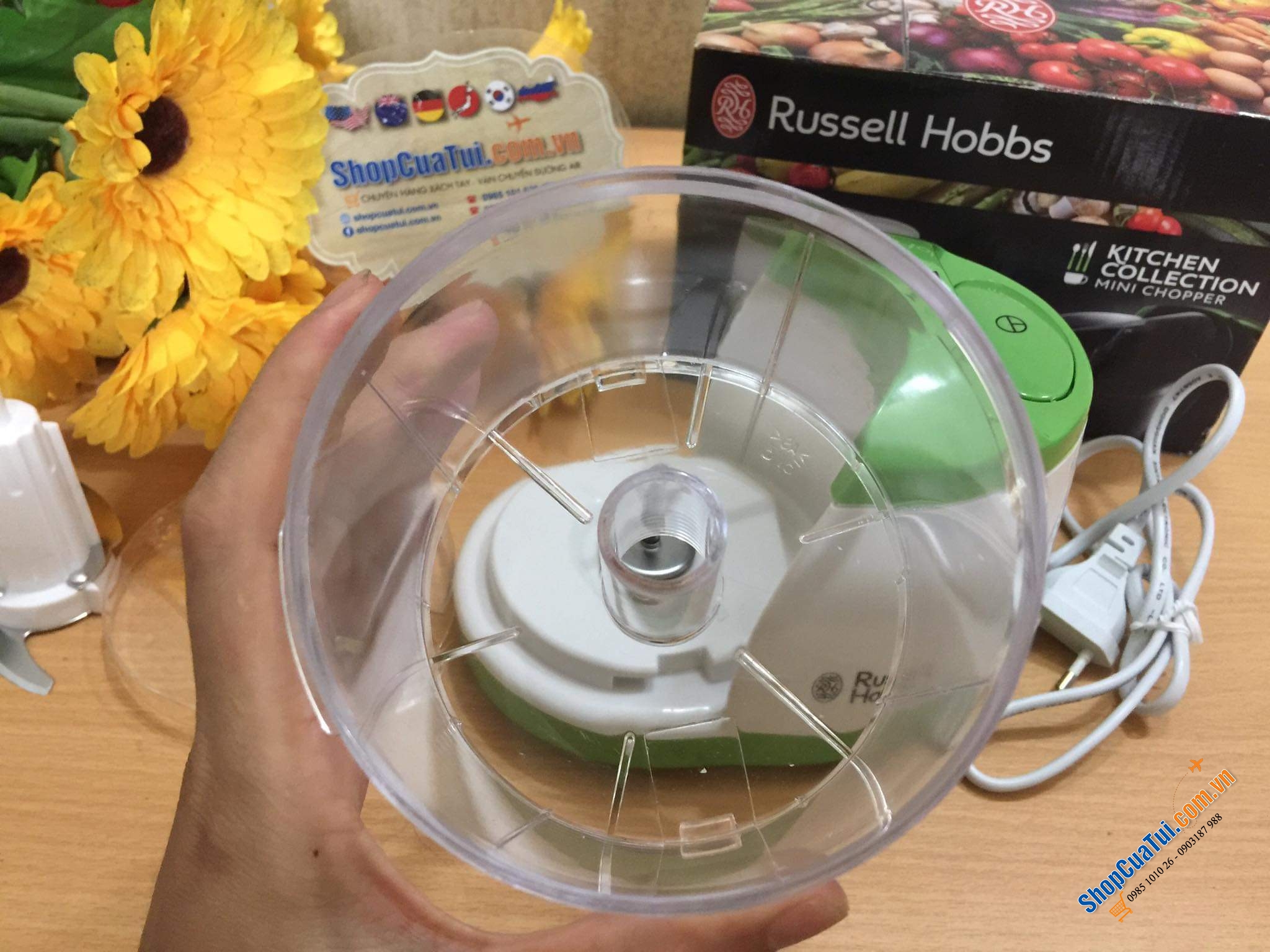 MÁY XAY RAU CỦ QUẢ RUSSELL HOBBS.