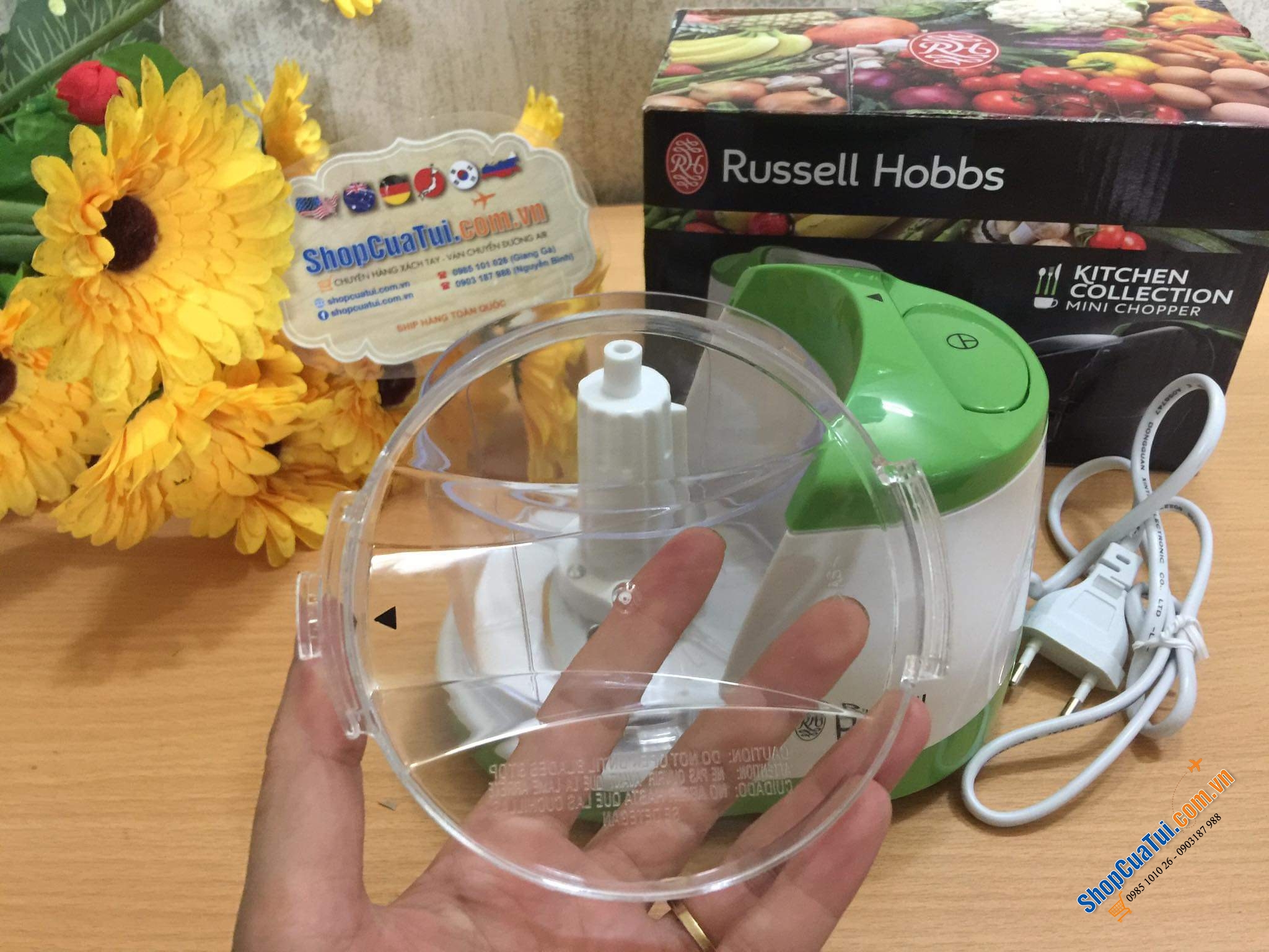 MÁY XAY RAU CỦ QUẢ RUSSELL HOBBS.