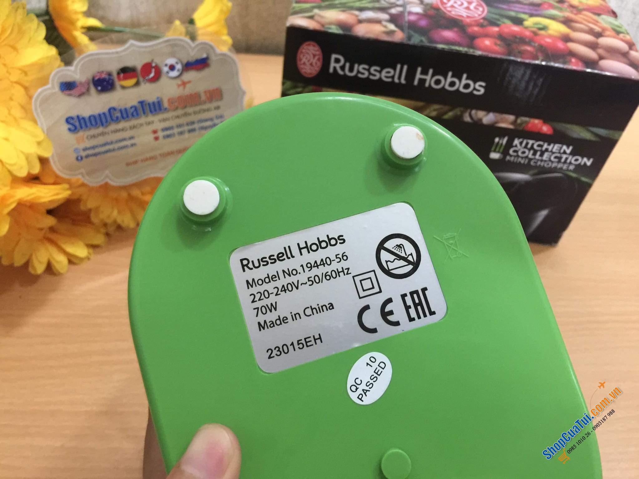 MÁY XAY RAU CỦ QUẢ RUSSELL HOBBS.