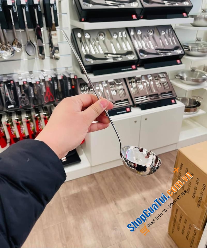 MUÔI MÚC CANH TO ZWILLING - MẪU CÁN VÂN DÀI 30 cm