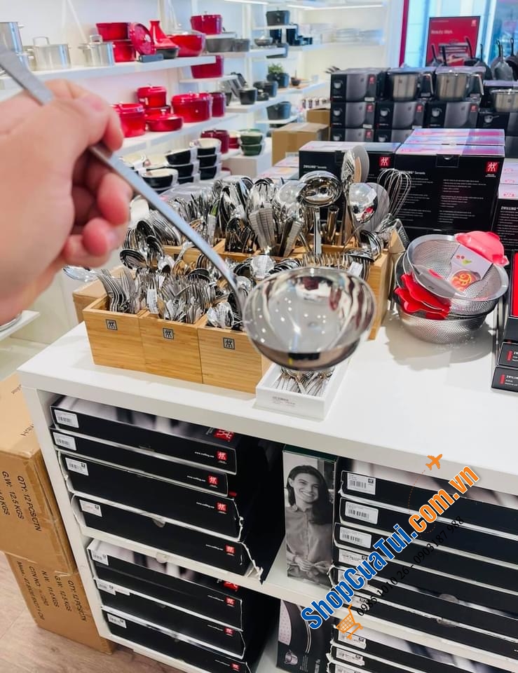 MUÔI MÚC CANH TO ZWILLING - MẪU CÁN VÂN DÀI 30 cm