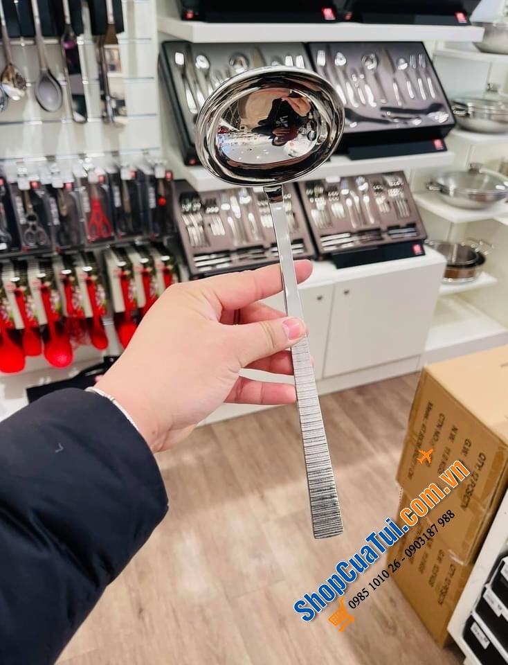 MUÔI MÚC CANH TO ZWILLING - MẪU CÁN VÂN DÀI 30 cm