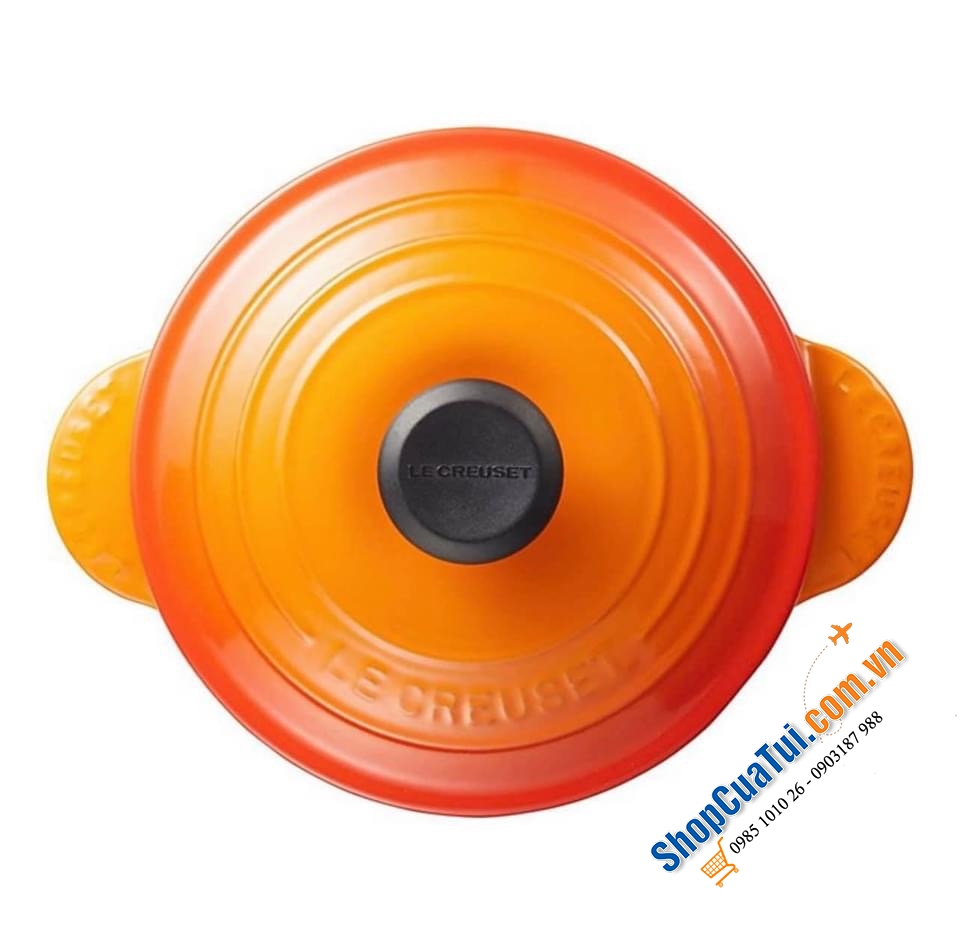 NỒI Le Creuset 18 cm Every màu cam - 2 lit.