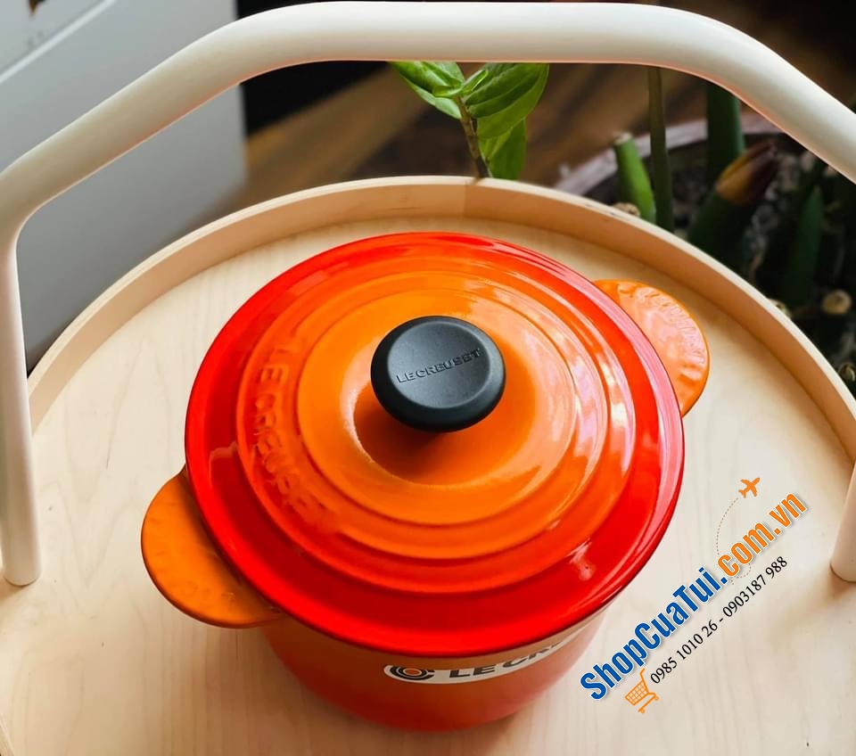 NỒI Le Creuset 18 cm Every màu cam - 2 lit.