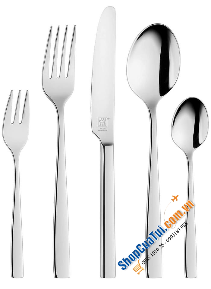 SET DAO THÌA DĨA ZWILLING ROSELAND 30 MÓN CHO 6 NGƯỜI