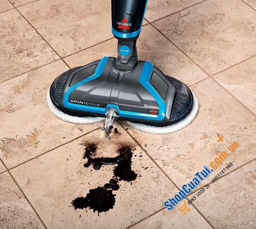 CÂY LAU SÀN ĐIỆN BISELL SPINWARE