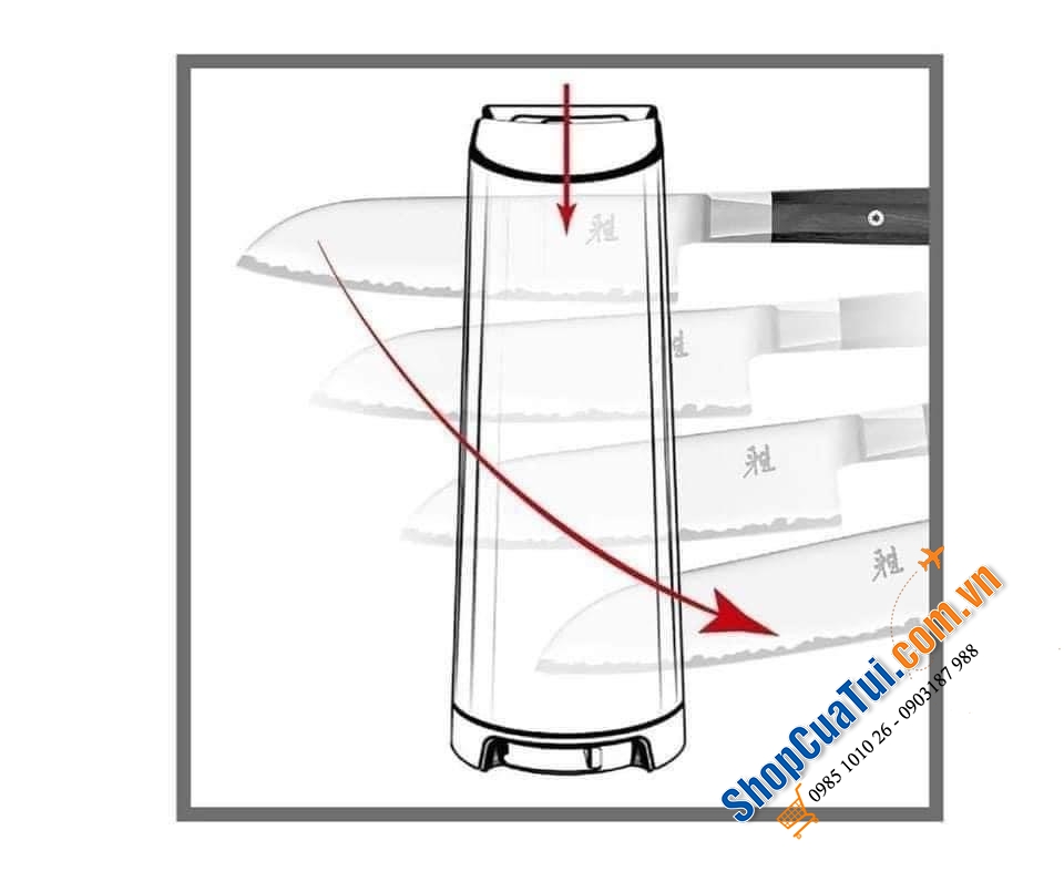 MÁY MÀI DAO CHUYÊN DỤNG ZWILLING V-EDGE.