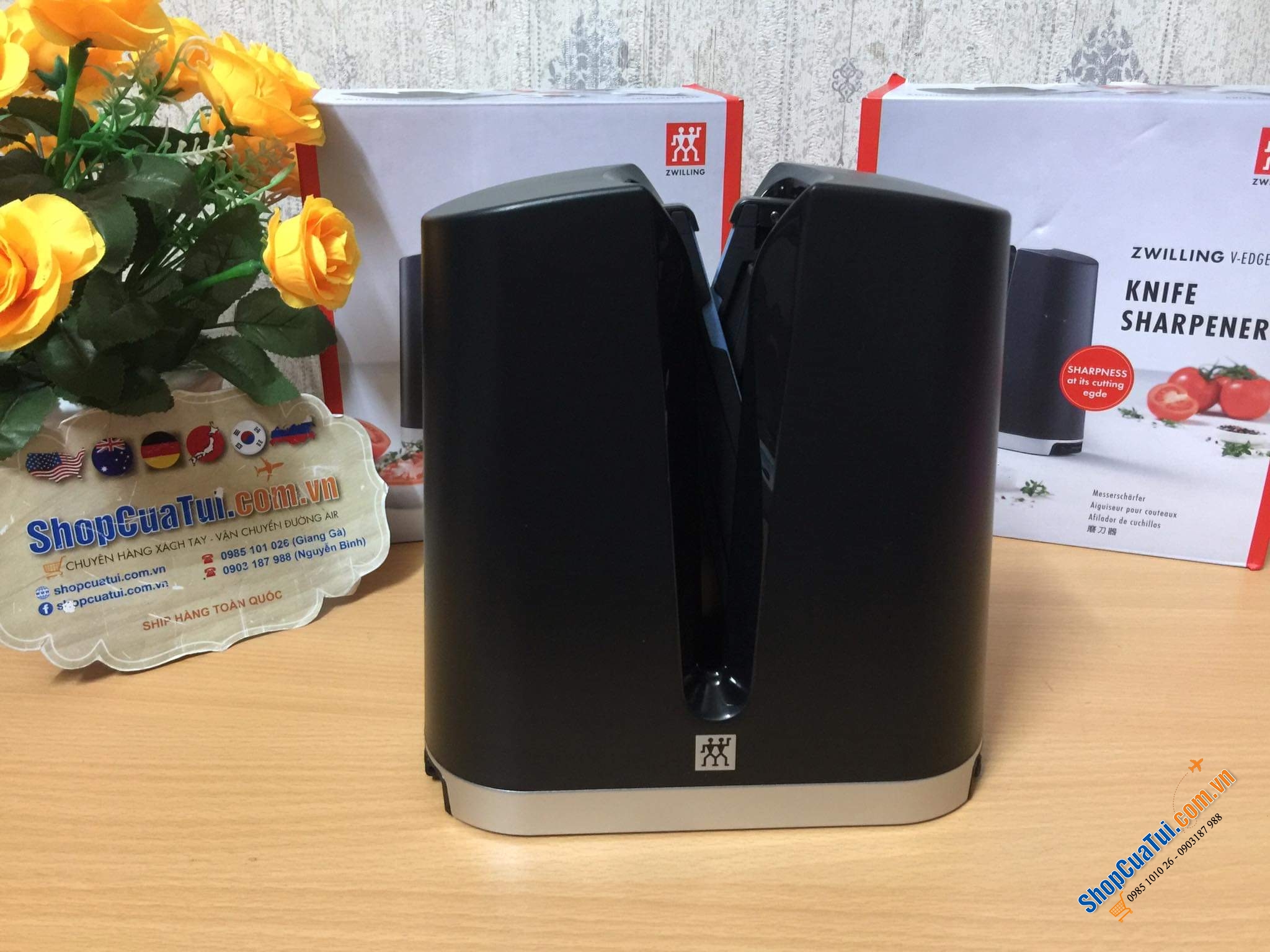 MÁY MÀI DAO CHUYÊN DỤNG ZWILLING V-EDGE.