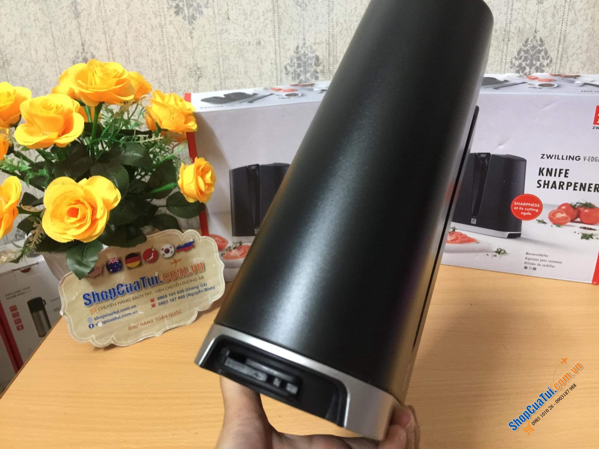 MÁY MÀI DAO CHUYÊN DỤNG ZWILLING V-EDGE.