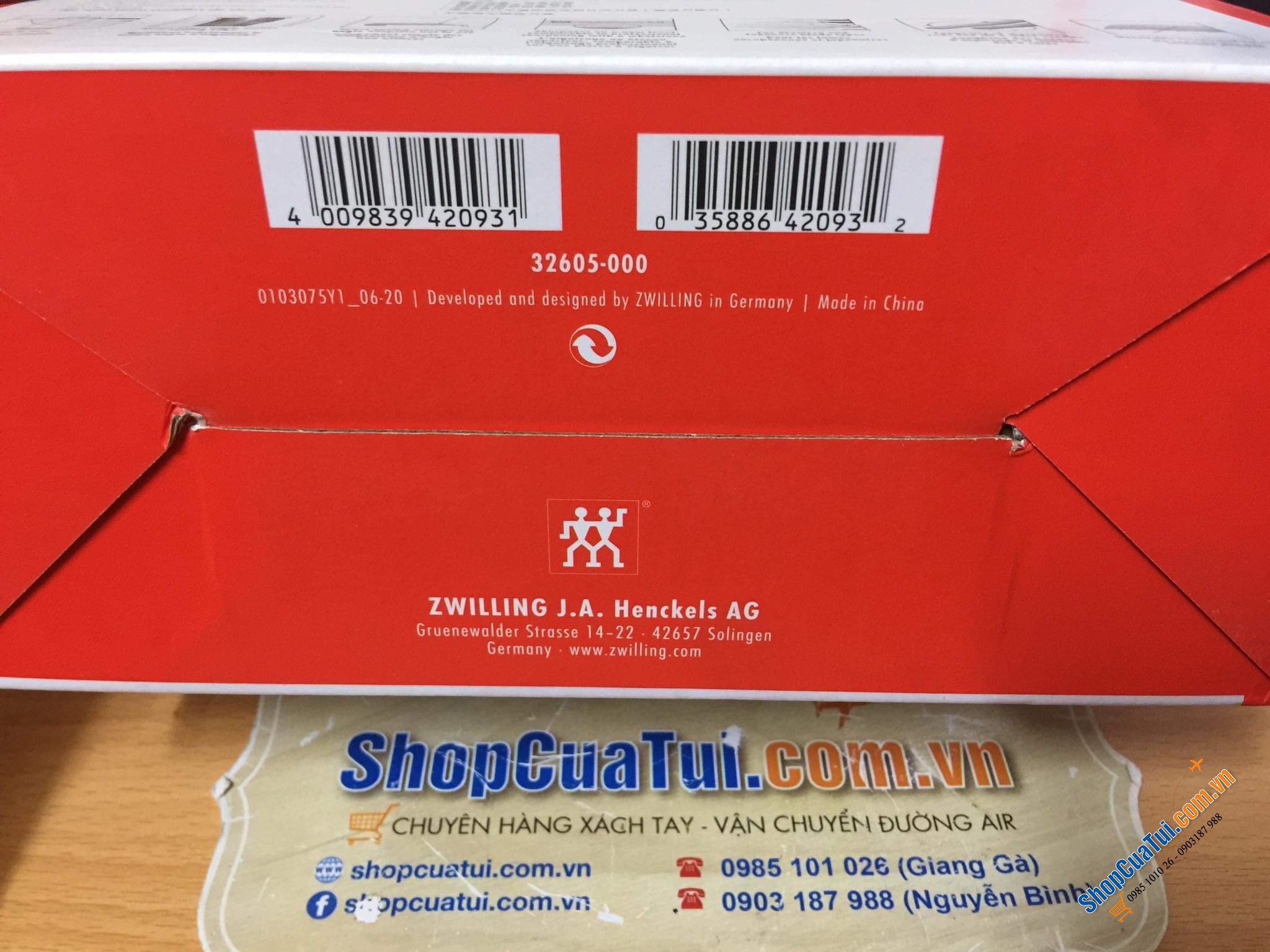 MÁY MÀI DAO CHUYÊN DỤNG ZWILLING V-EDGE.