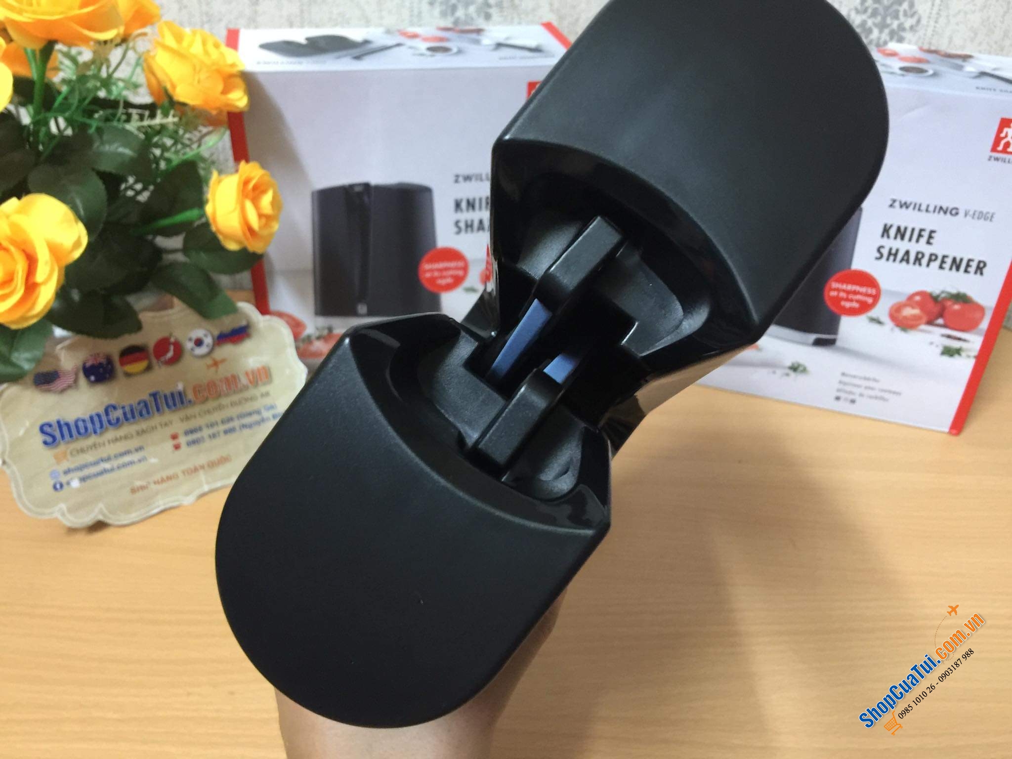 MÁY MÀI DAO CHUYÊN DỤNG ZWILLING V-EDGE.