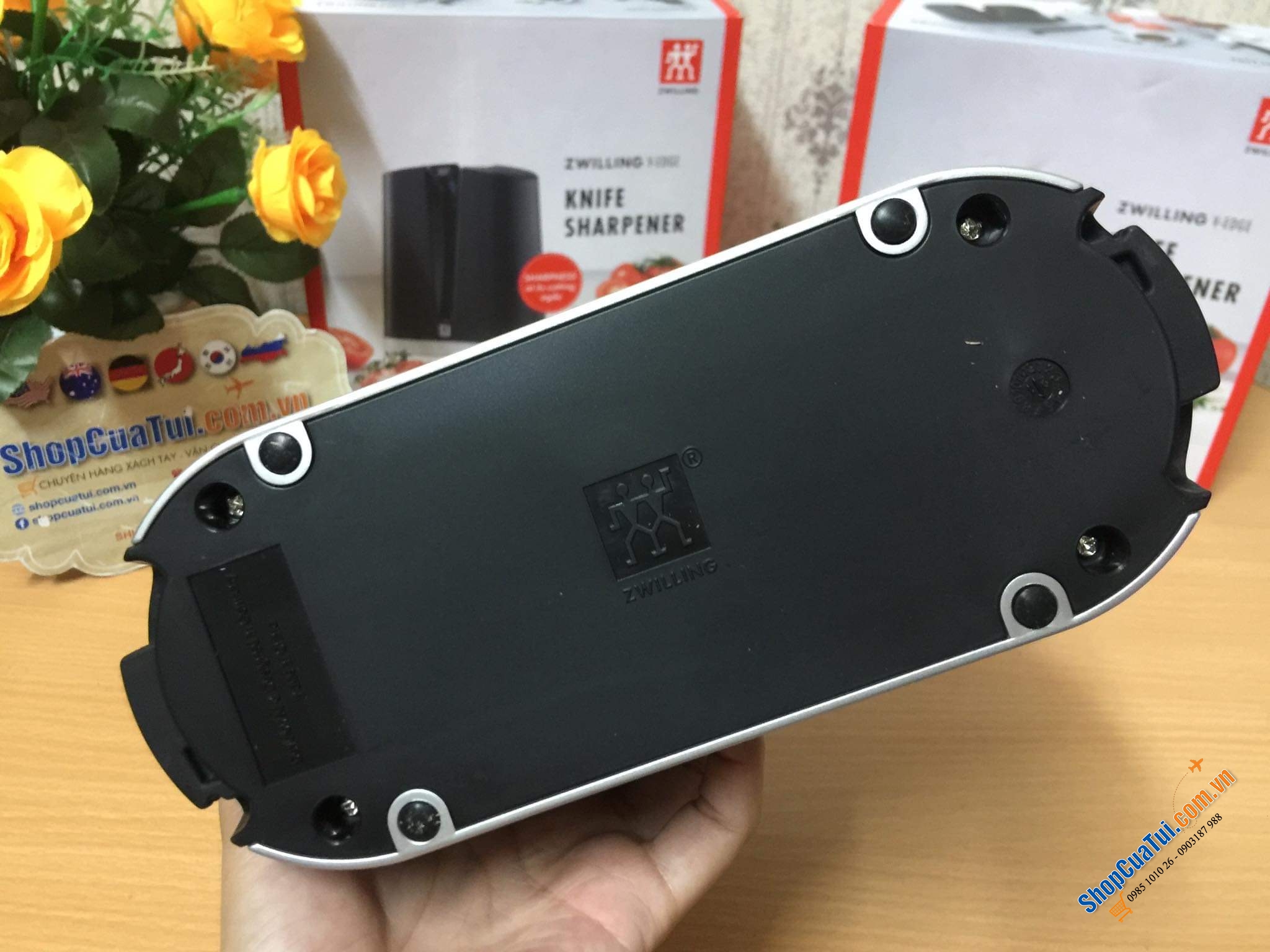 MÁY MÀI DAO CHUYÊN DỤNG ZWILLING V-EDGE.