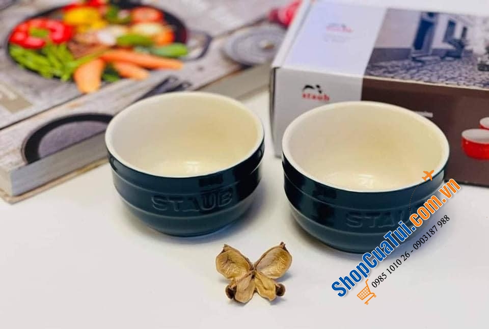 Set 2 bát nước chấm staub/ làm hũ sữa chua/ caramen...