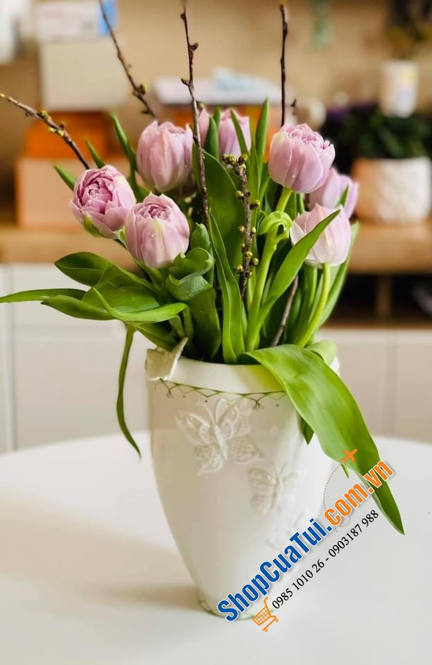 LỌ HOA CAO CẤP VILLEROY BOCH COLOURFUL SPRING - MADE IN GERMANY.