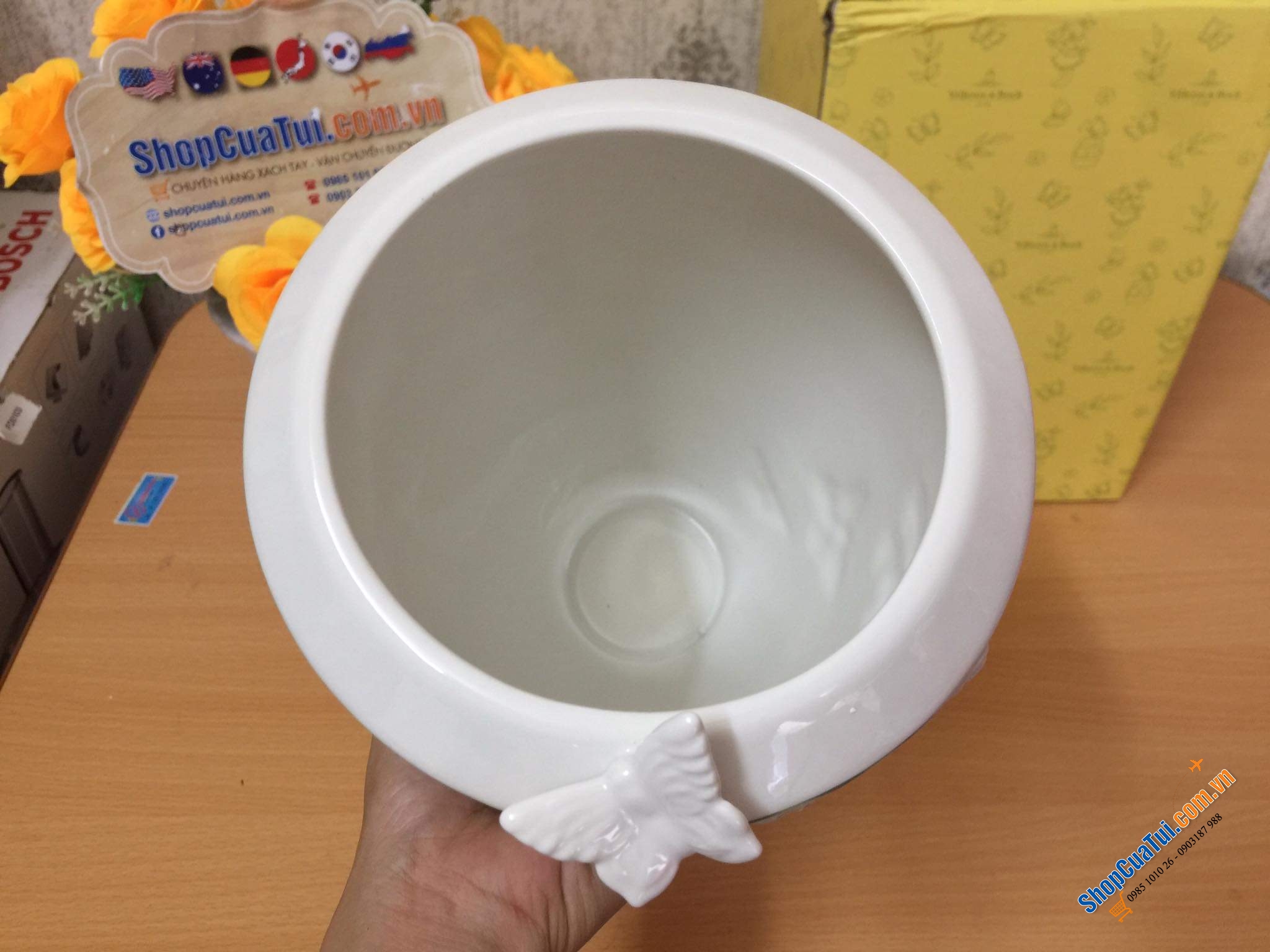 LỌ HOA CAO CẤP VILLEROY BOCH COLOURFUL SPRING - MADE IN GERMANY.