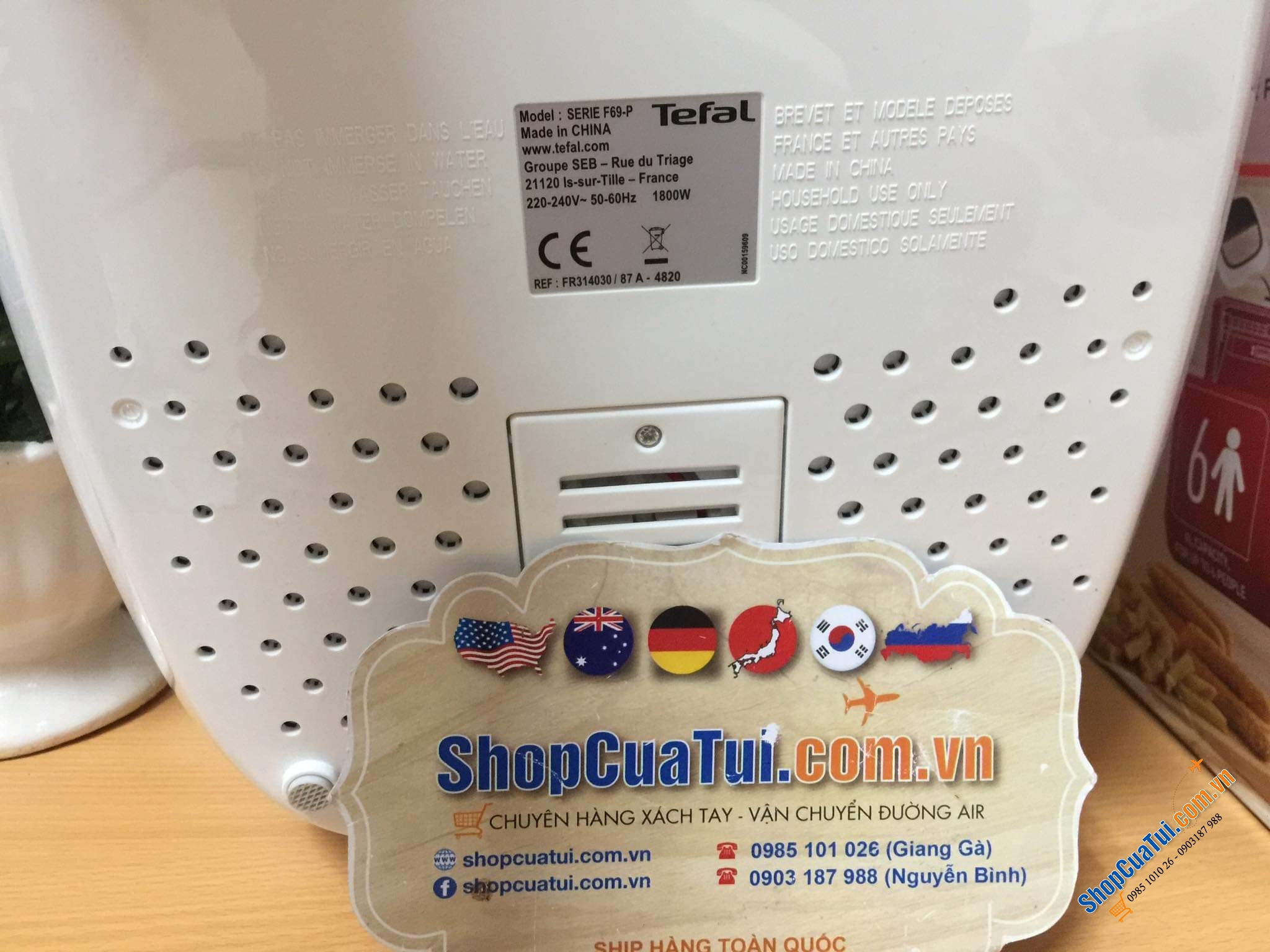 Nồi chiên ngập dầu Tefal FR3140 Super Uno Fryer model mới 2021