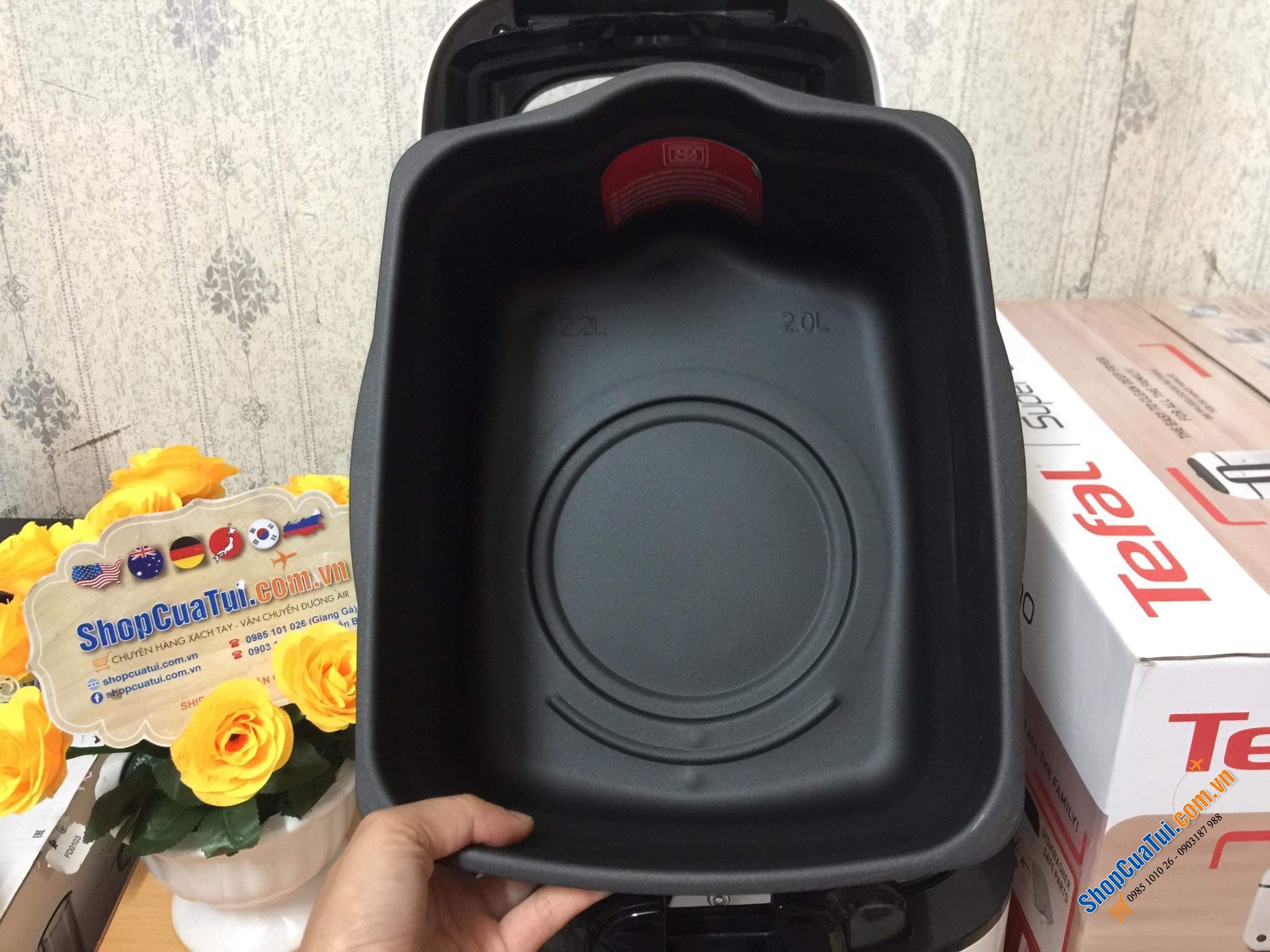 Nồi chiên ngập dầu Tefal FR3140 Super Uno Fryer model mới 2021