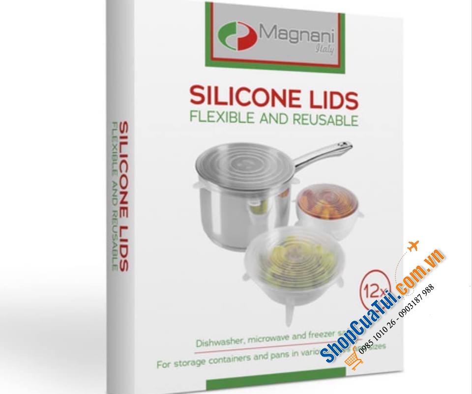 SET 12 món màng bọc Magnani Italy.