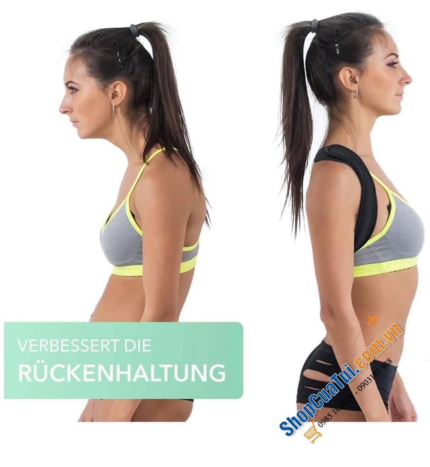 ĐAI CHỐNG GÙ - CỐ ĐỊNH LƯNG PHYSIOSPIRIT.