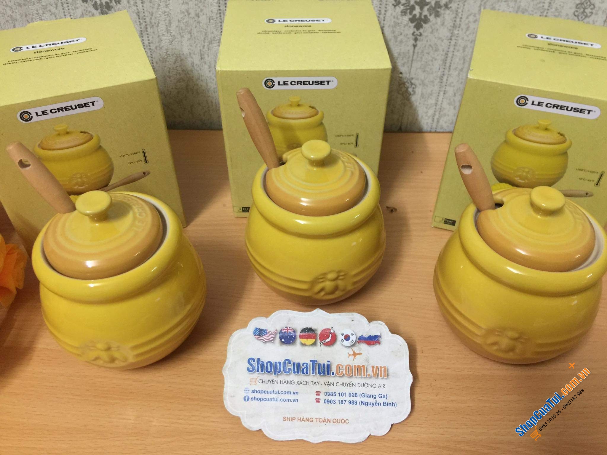 Hũ đựng mật ong LE CREUSET