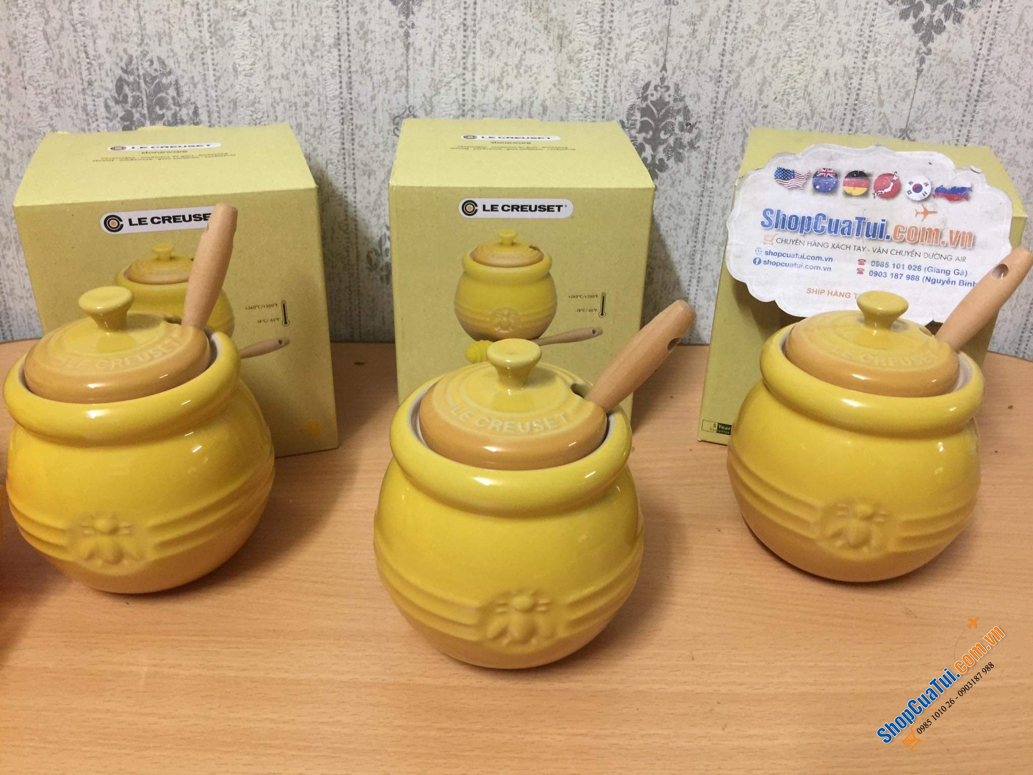 Hũ đựng mật ong LE CREUSET