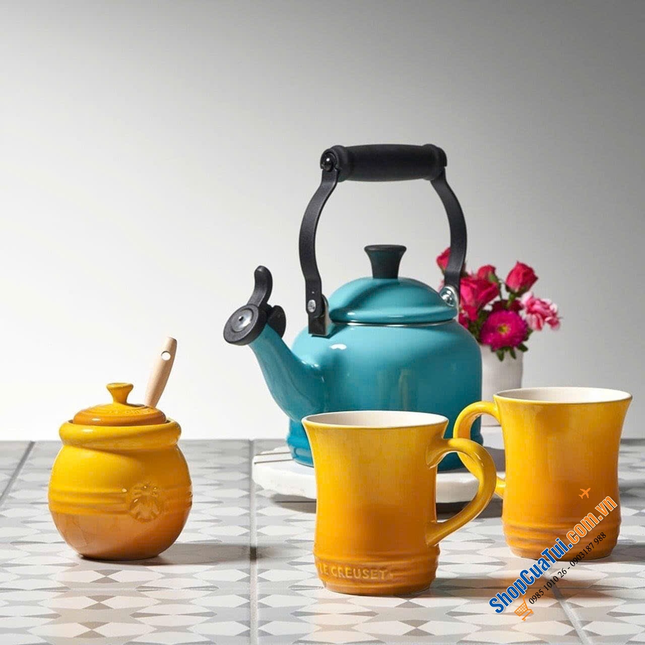 Hũ đựng mật ong LE CREUSET