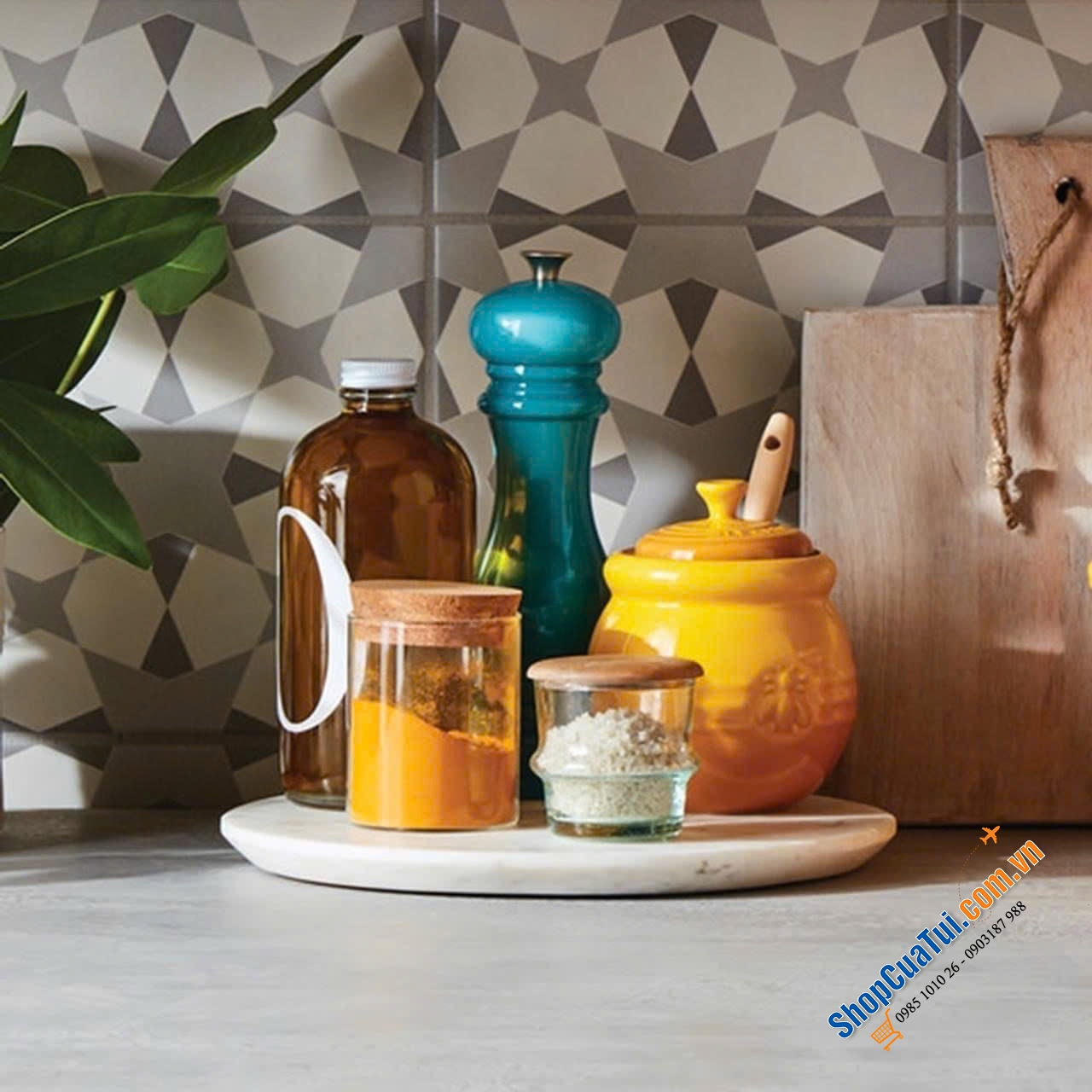 Hũ đựng mật ong LE CREUSET