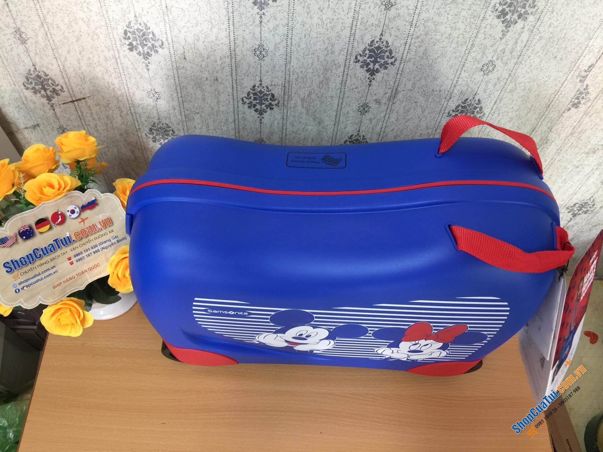 VALY TRƯỢT SAMSONITE TRẺ EM DREAM RIDER.