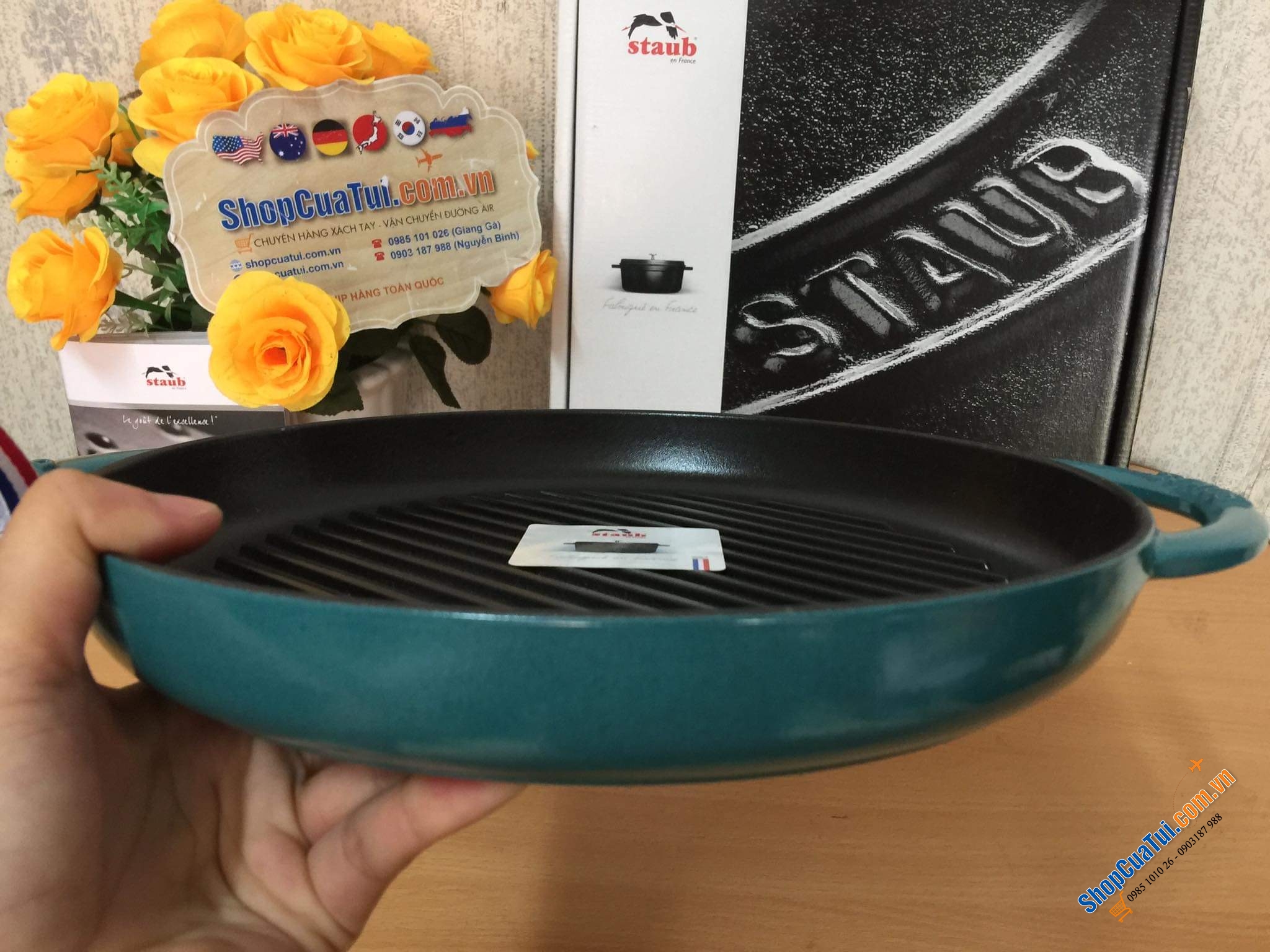 CHẢO NƯỚNG STAUB 26 CM