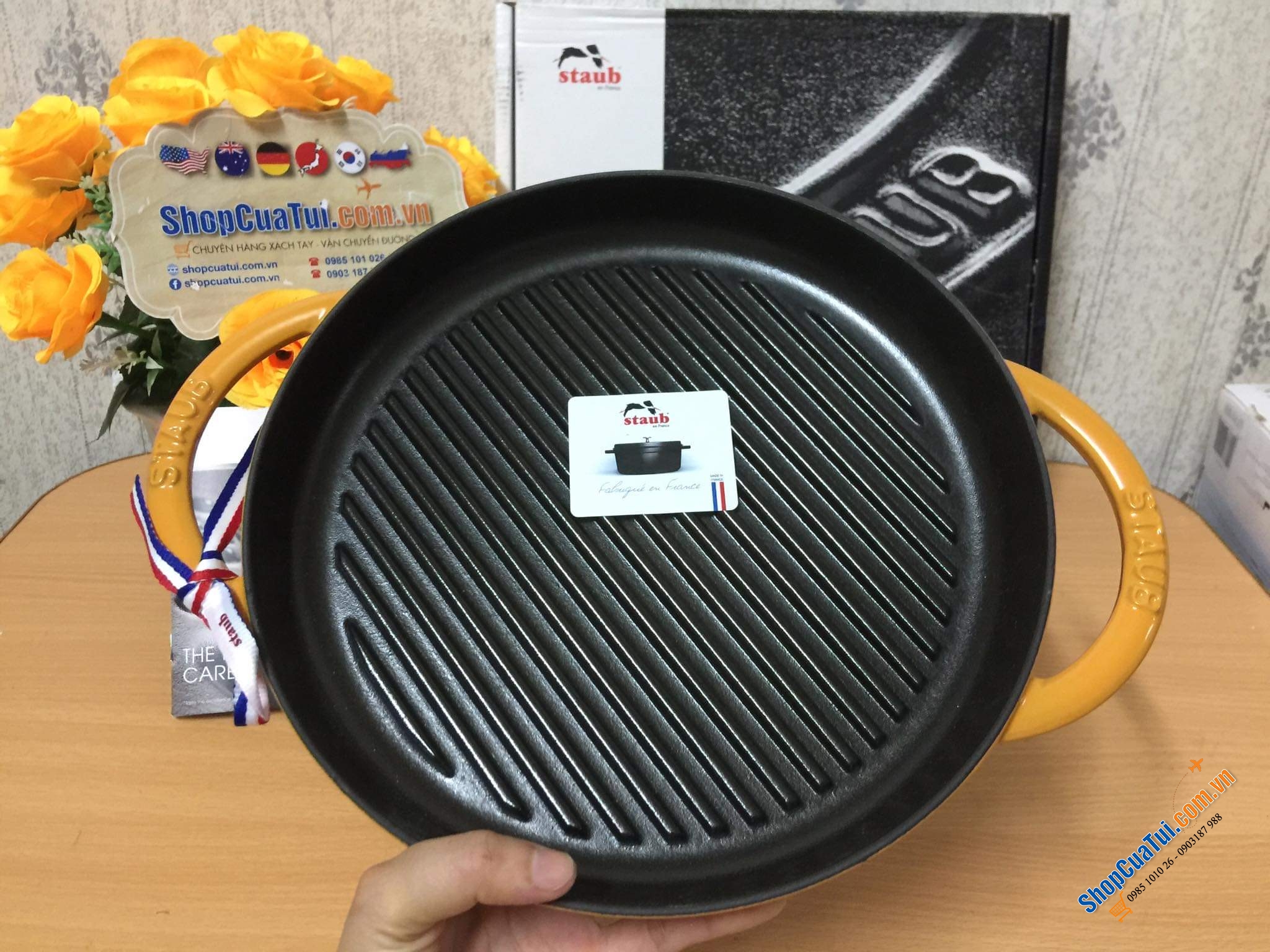CHẢO NƯỚNG STAUB 26 CM