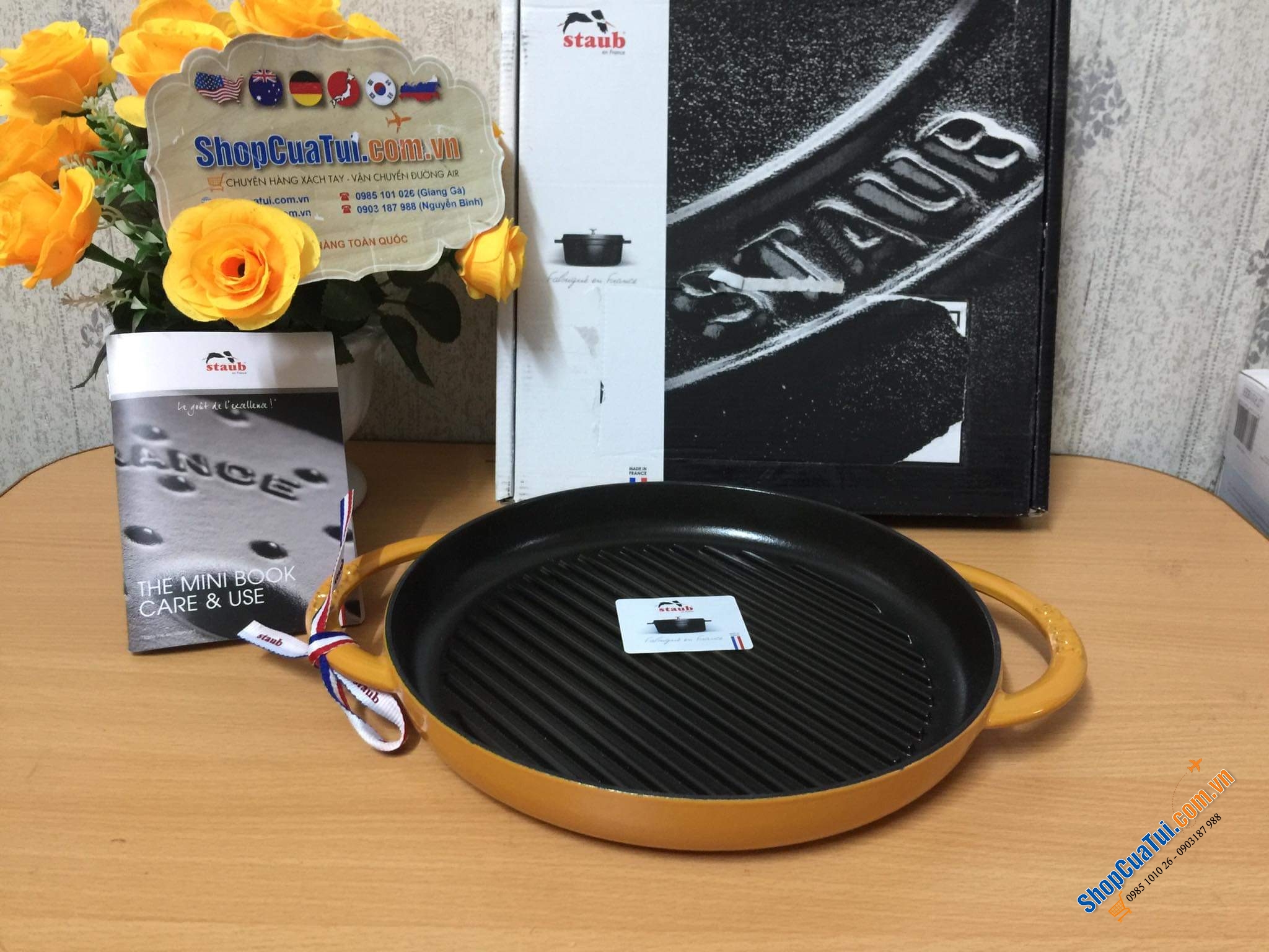 CHẢO NƯỚNG STAUB 26 CM