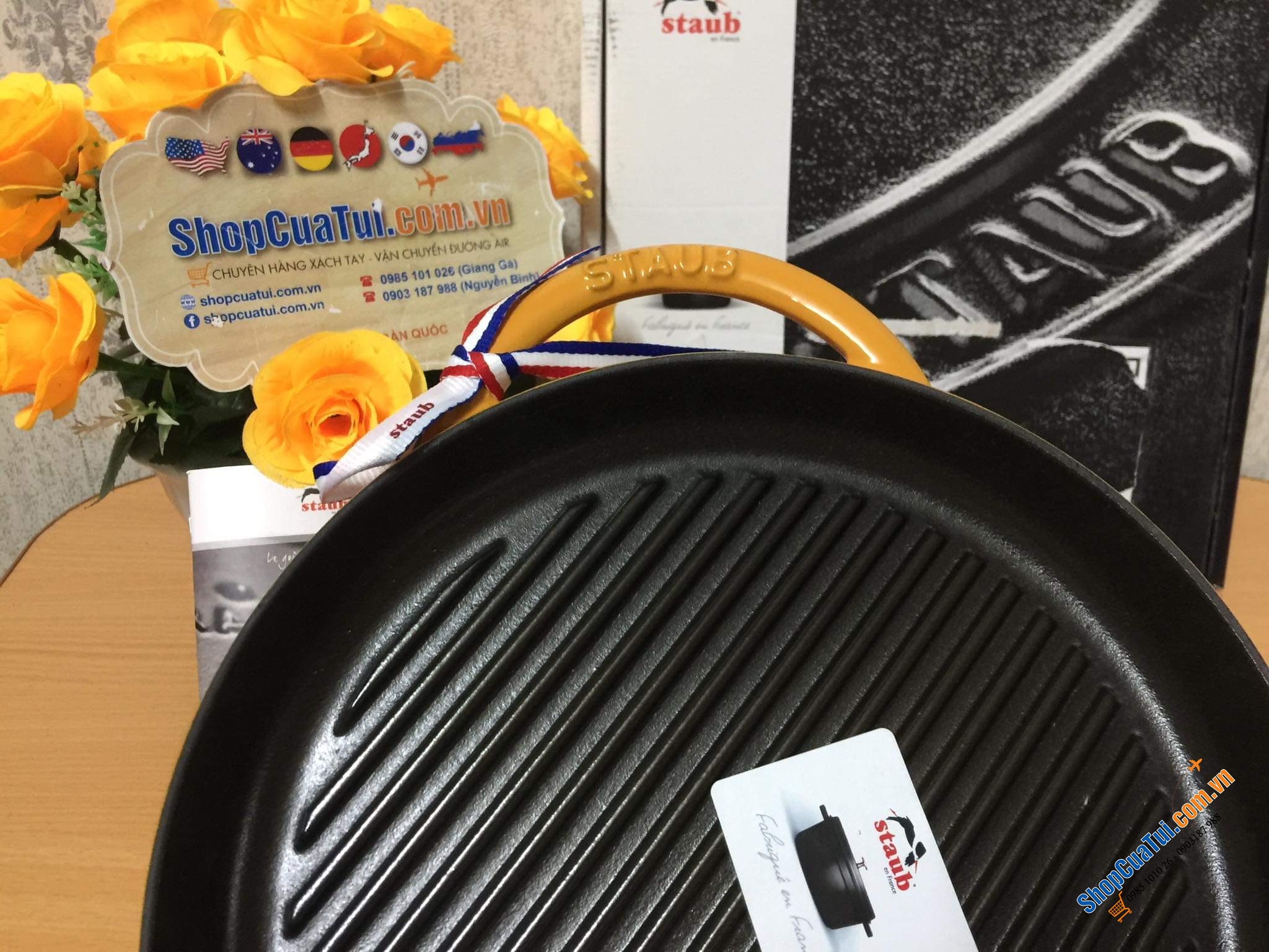 CHẢO NƯỚNG STAUB 26 CM